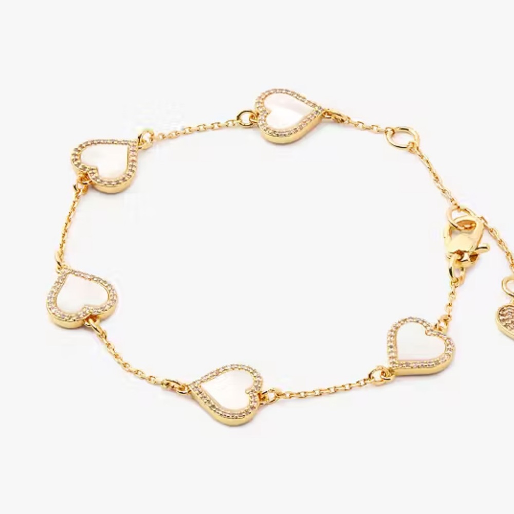 $128 Kate Spade Take Heart Bracelet